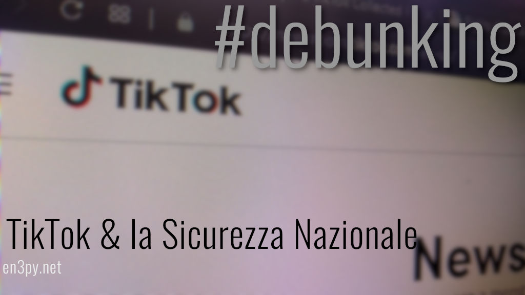 Continua la battaglia per l'acquisizione di #TikTok o il suo #oscuramento negli #USA. La ragione: #sicurezza #nazionale. La causa: il #MACaddress dei dispositivi. Quando già c'è poca confidenza nelle informazioni, ci si aggiungono anche gli esperti di #cybersecurity.